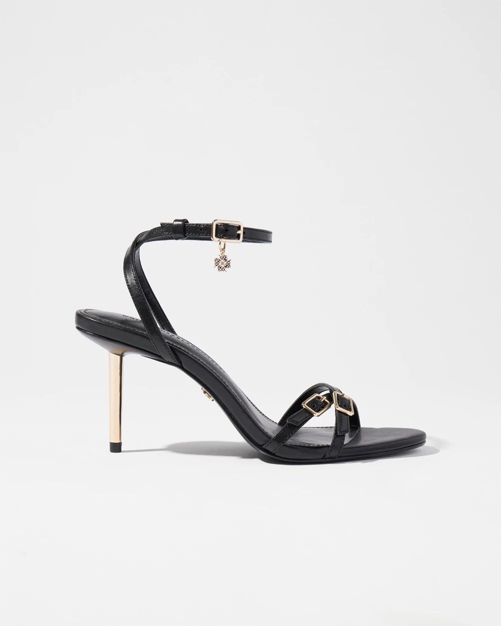 Strappy buckle heels store